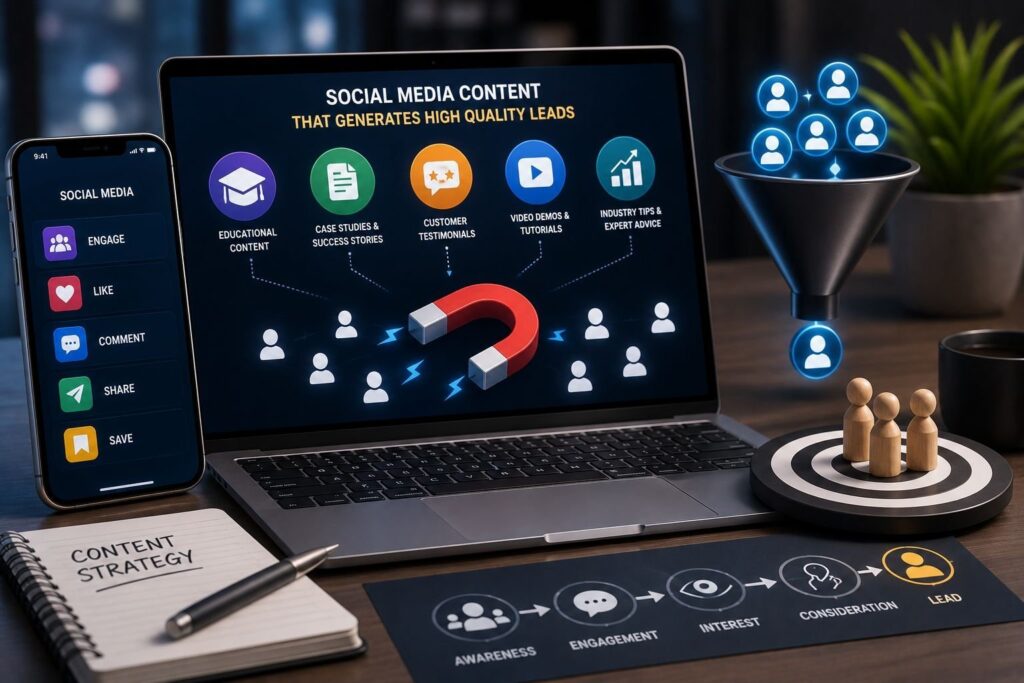 What Social Media Content Generates the Highest Quality Leads?